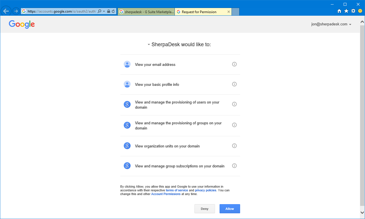 Install SherpaDesk from G Suite Marketplace 7.png